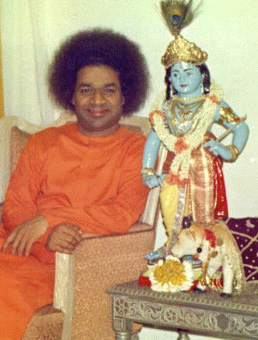 Sri Krishna Janmashtami - sri-sathya-sai-baba-krishna-smiling