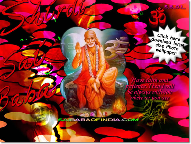 Experience of Shirdi Sai devotees - Sai Bababa wallpaper download