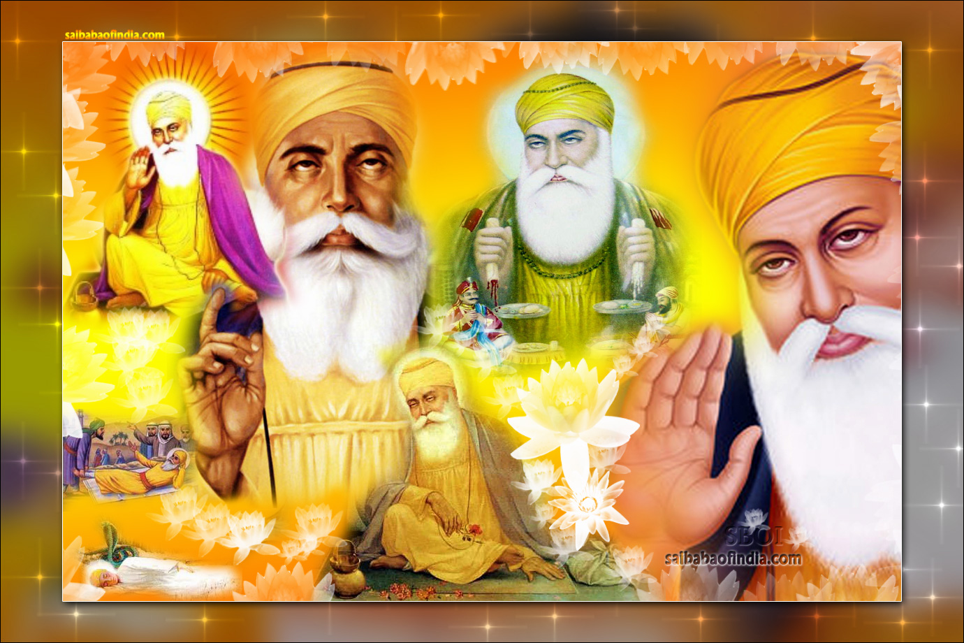 Guru-Nanak-dev-ji-Sikh-guru-his-life-birth - wallpaper