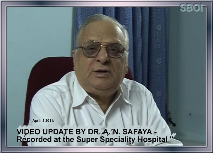 VIDEO ON SAI BABA'S HEALTH BY Dr. Safaya speaks on Swami's Health (Video + transcript)