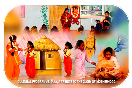 cultural programme, Maa, a tribute to the glory of Motherhood kulwant hall prasanthi nilayam