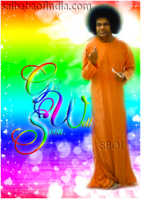 Get Well Soon! Dear Swami, We Love You...