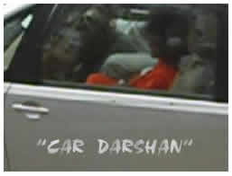 Car darshan of Sathya Sai Baba 4th August