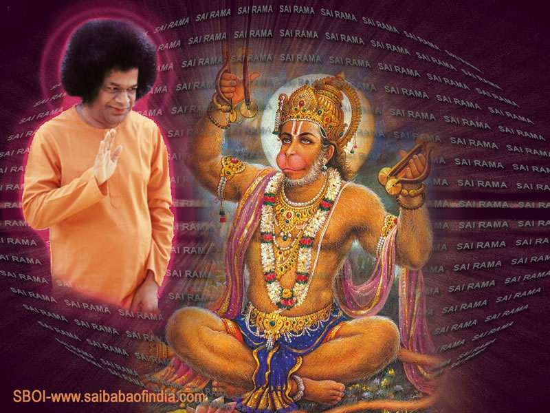 wallpaper of hanuman god. Sai Baba wallpapers - quot;Sai