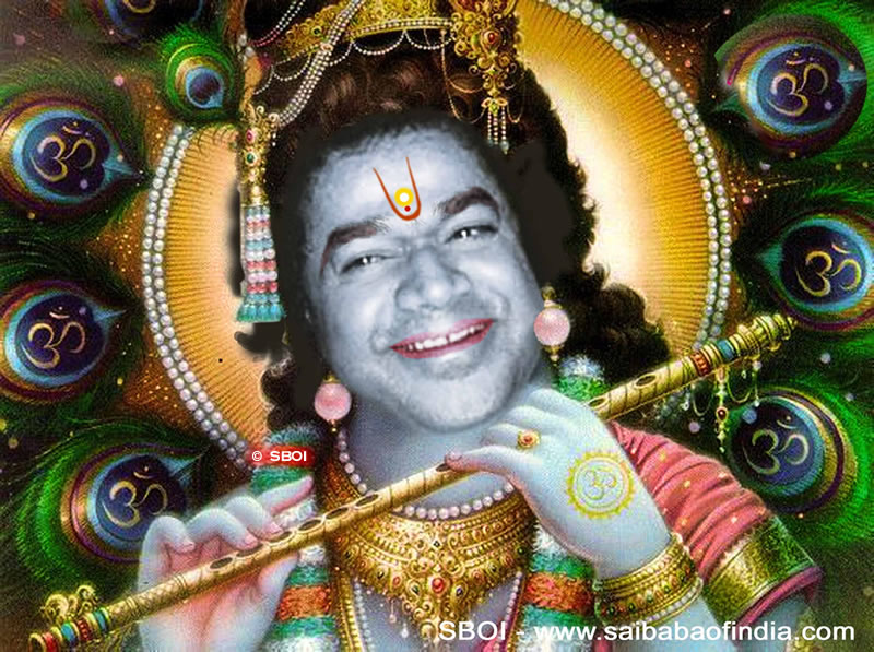 Sai Baba wallpapers - "sai krishna"