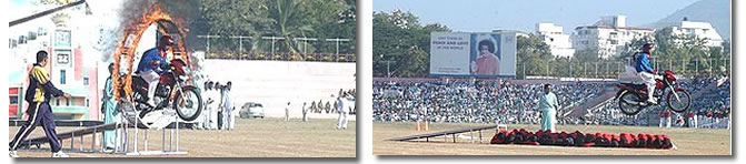 sportsday 2008 - Hill View Stadium - Sr Sathya Sai Baba