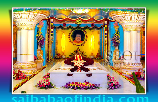 Sri Sathya Sai Baba's MahaSamadhi 
