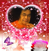 Sri Sathya Sai Baba inside heart