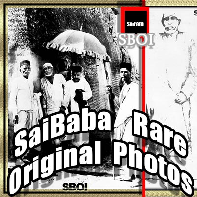 Shirdi Sai Baba Rare Original Photos - improved Digital Photos