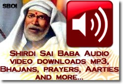 sai baba evening aarti audio song free download