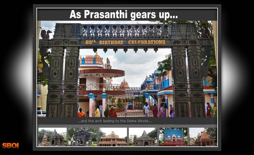 As Prasanthi gears up...16 Nov 2010
