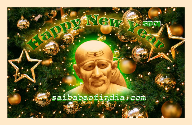 Image result for happy new year sai baba