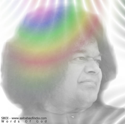 Sai Rainbow - Clicking on this picture will take you to Words of God index page.
